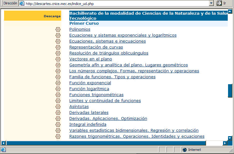 Web (unidades de bcnst)