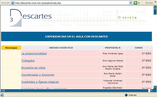 Web (experiencias)