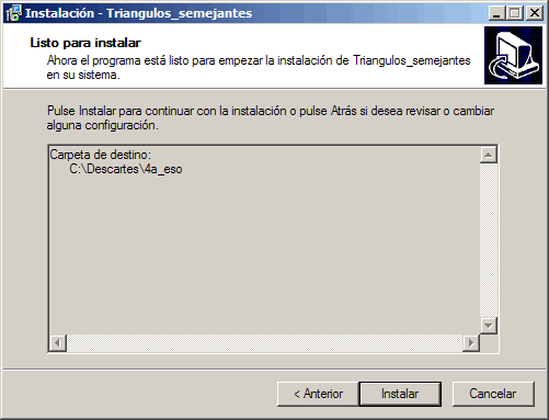 Instalación UD IV