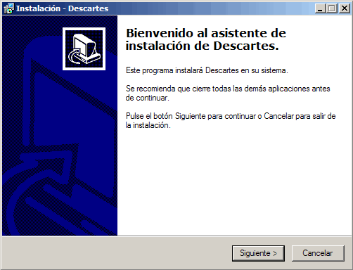 Instalación Descartes I