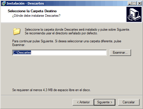 Instalación Descartes II