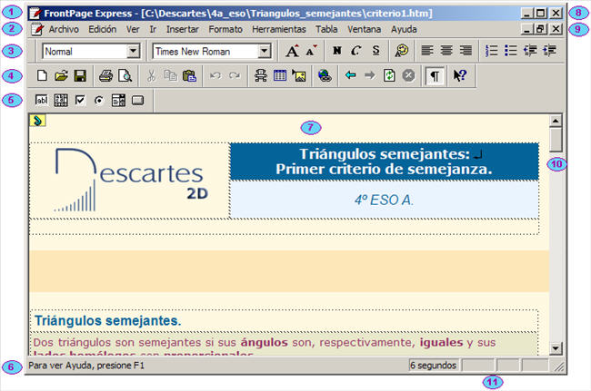 El editor