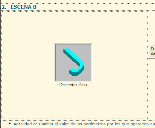 Escena en editor