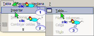 Insertar tabla I