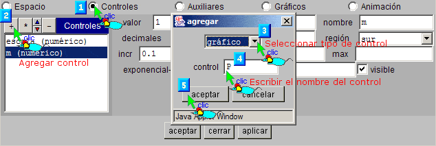 Configuración de c. gráfico de la escena 1