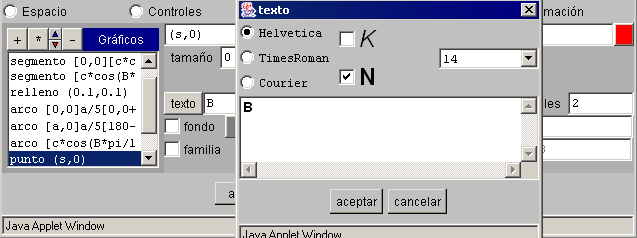 Configuración del nuevo punto B escena 2