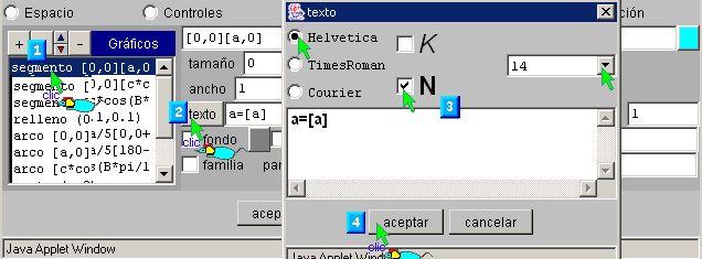 Configuración de segmento de la escena 2