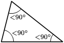 Triángulo Acutángulo