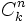 C^n_k \,
