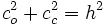 c_o^2+c_c^2=h^2\;