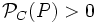 \mathcal{P}_C(P)>0