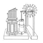 Órgano de aire de Herón (reconstrucción)