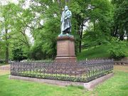 Estatua de Gauss en su ciudad natal, Braunschweig