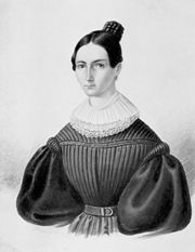 Therese, hija de Gauss (1816 - 1864)